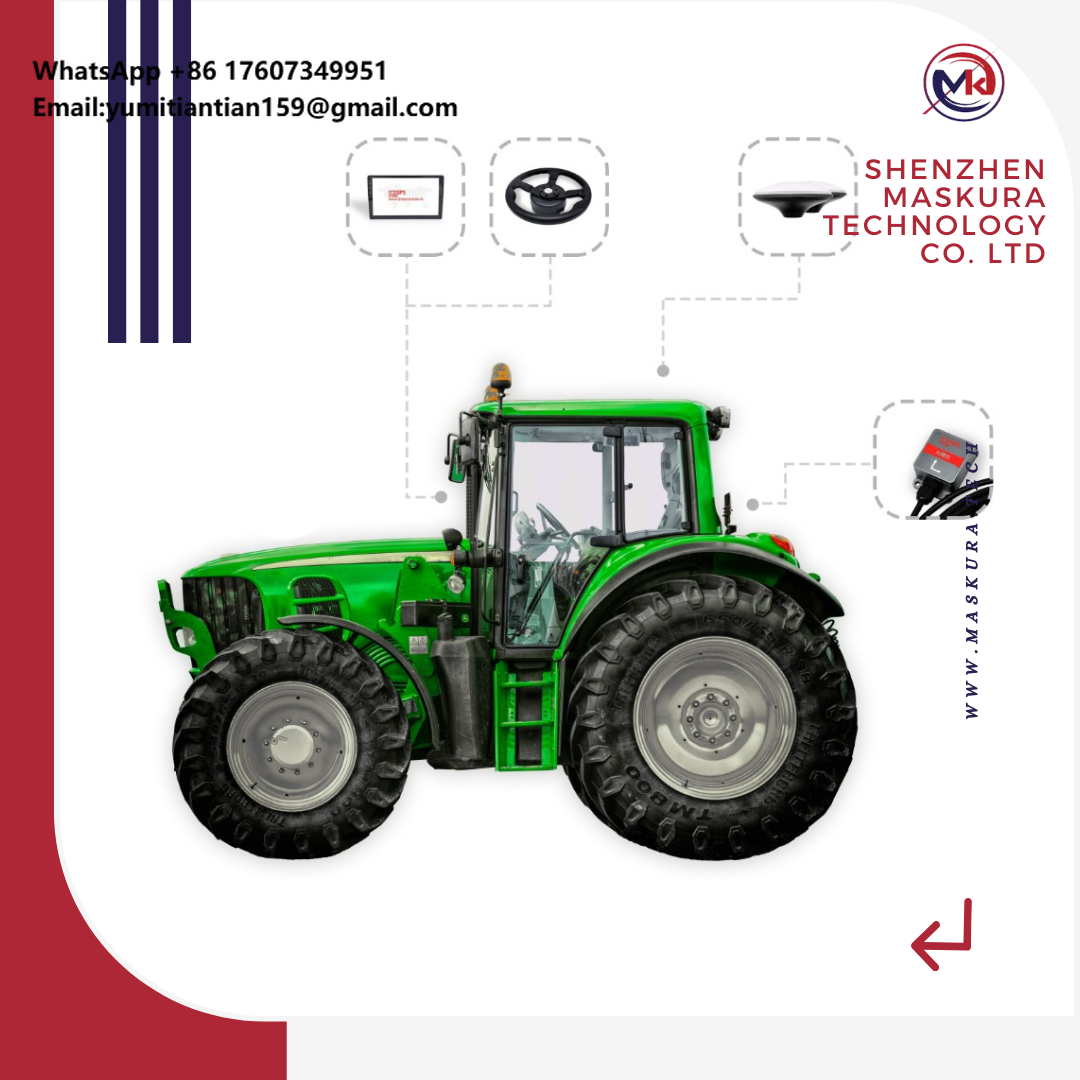 Precision Farming Smart Agriculture - Reliable Precision Auto-Steer GPS Agriculture System