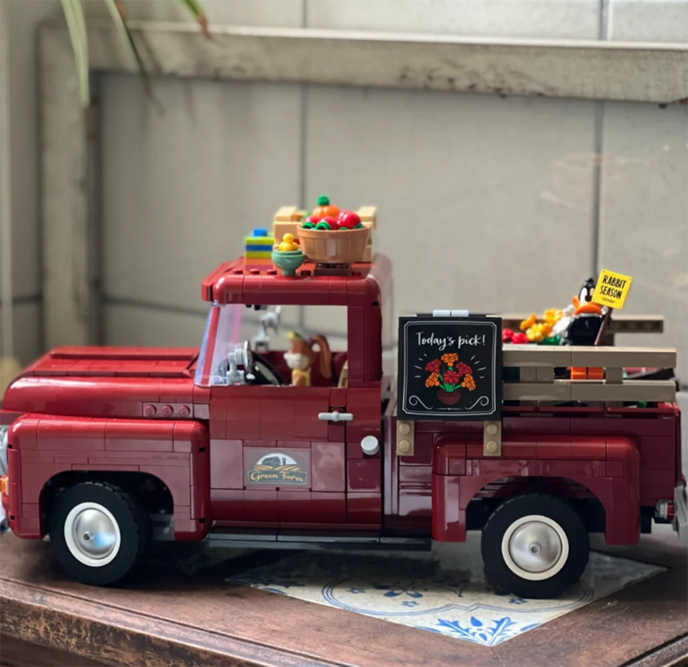 Agriculture Farming School - 1677PCS Classic Agricultural Hauler Building Block