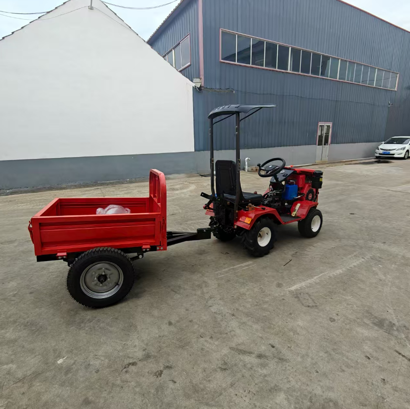 15HP-80HP Mini Wheel Tractor F - Agriculture Farming Work ulasan dan harga