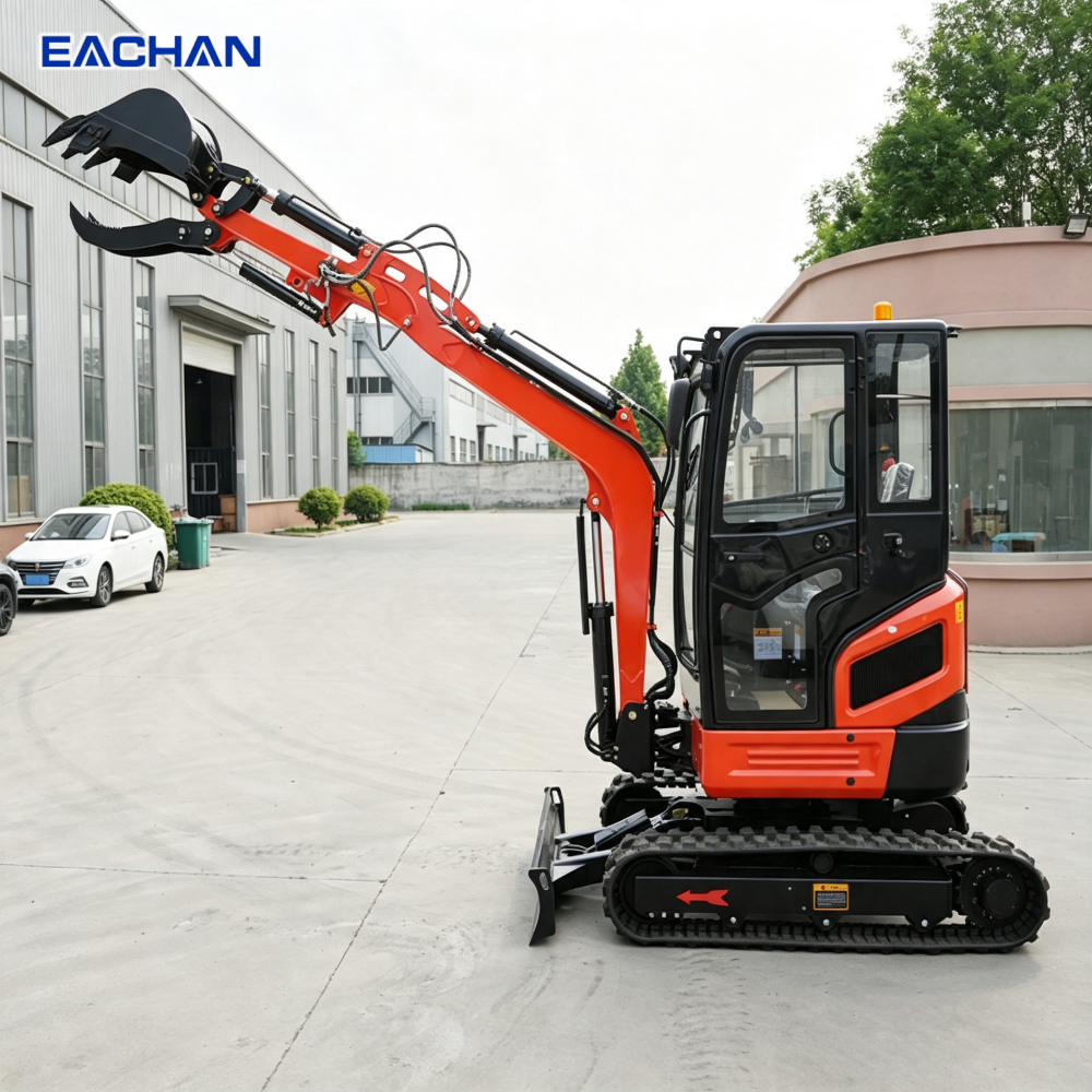 Crawler Mini Excavator Diesel  - Agriculture Farming Work ulasan dan harga